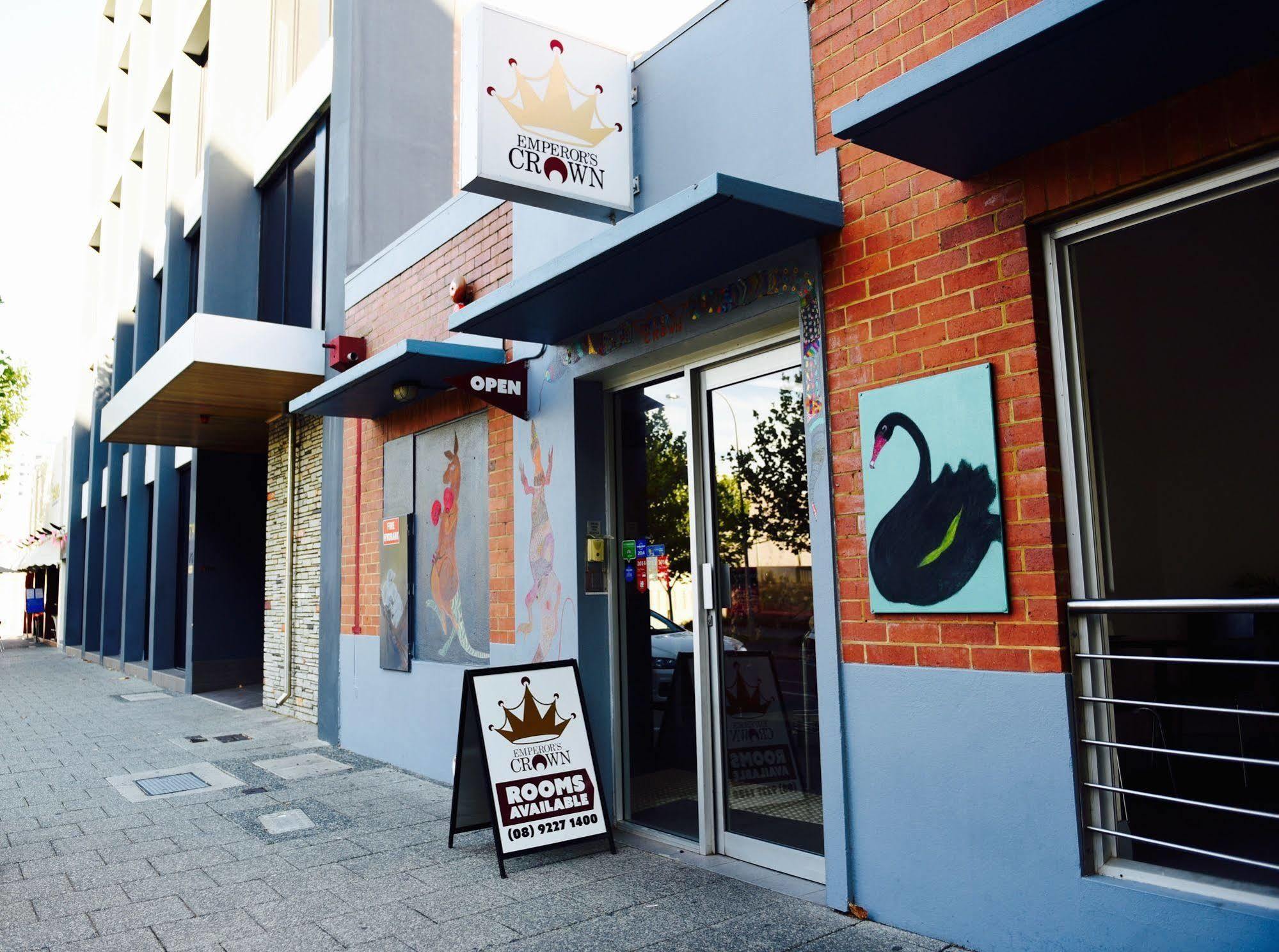 The Emperors Crown Hostel Perth Exteriér fotografie